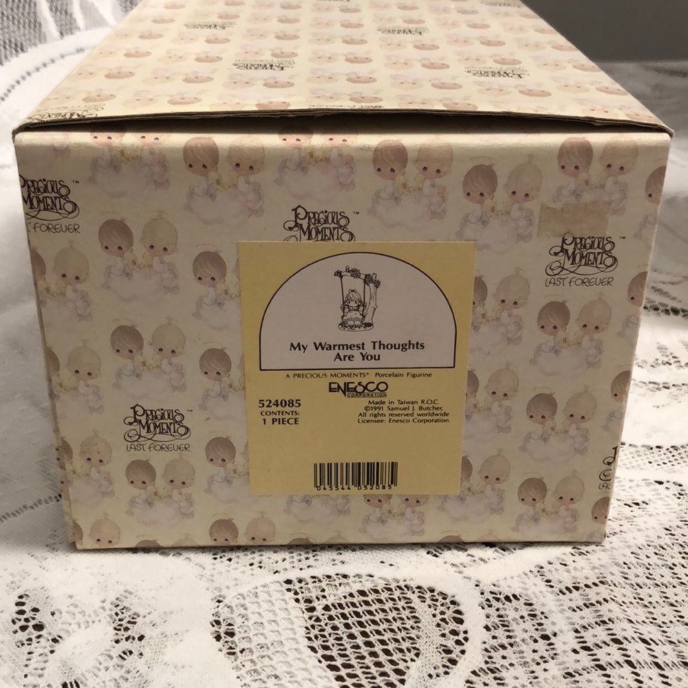 Precious Moments My Warmest Thoughts Are You